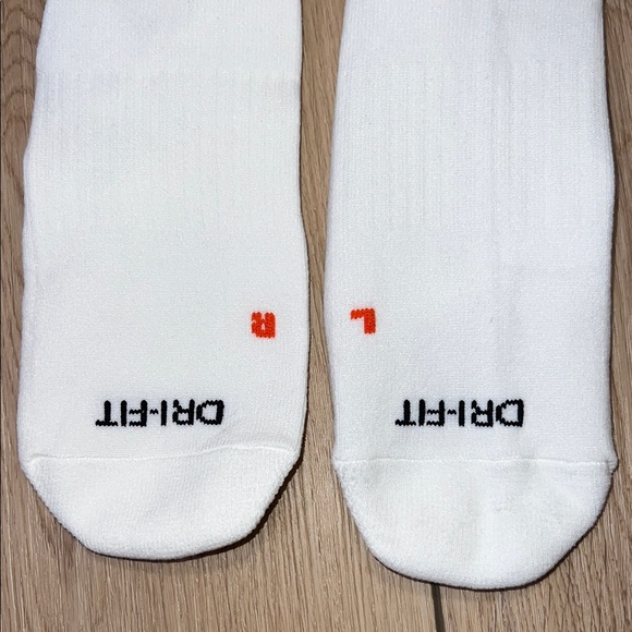 EUC - Nike White Dri-Fit Athletic Socks and Matrix Blue Shin Guards - Picture 14 of 16